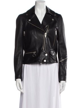 The Arrivals Leather Moto Jacket